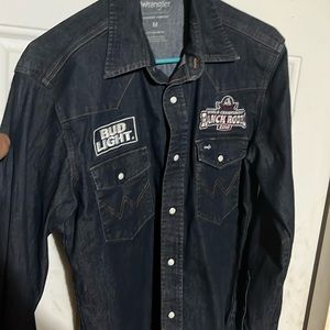 Wrangler denim shirt